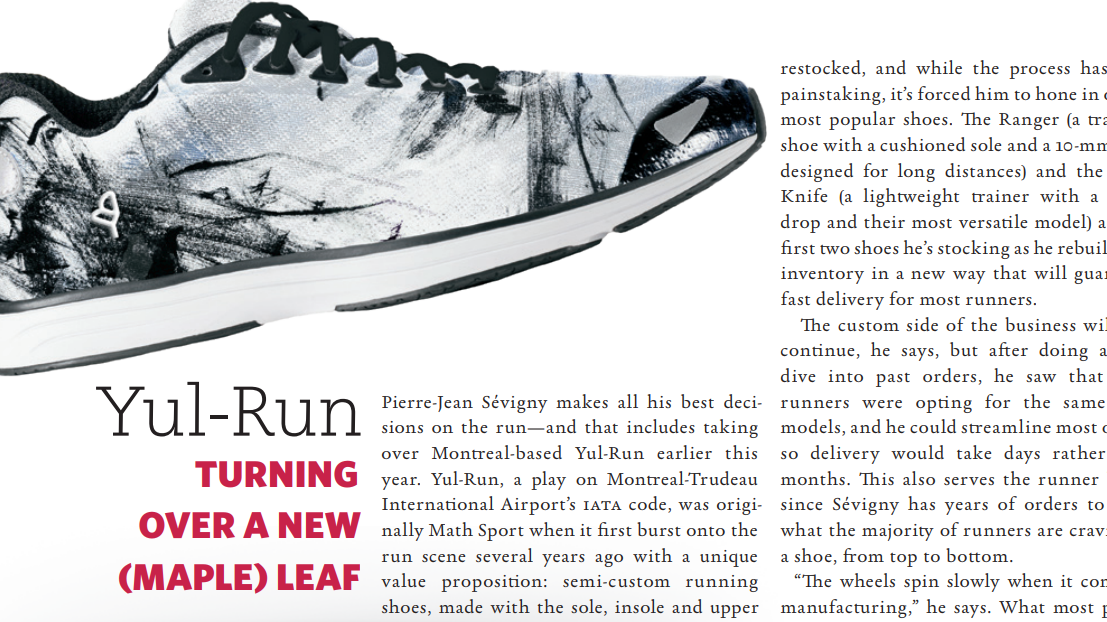 Discover Our Feature in the September-October 2024 Issue of Canadian Running Magazine!
